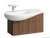 Laufen ILBAGNOALESSI szafka pod umywalkę 73x32cm Noce canaletto H4304010976301